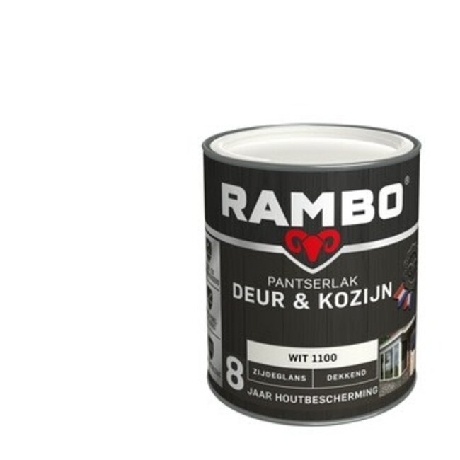 Rambo Pantserlak Deur & Kozijn Zijdeglans 750 ml