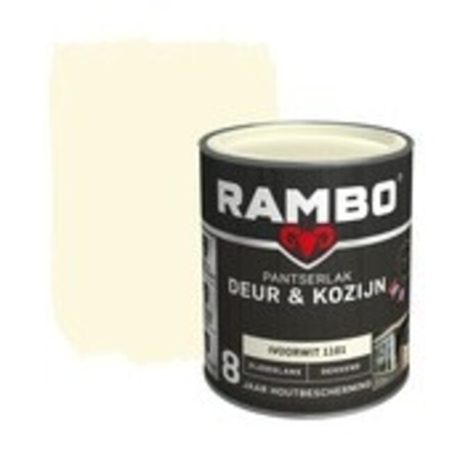 Rambo Pantserlak Deur & Kozijn Zijdeglans 750 ml