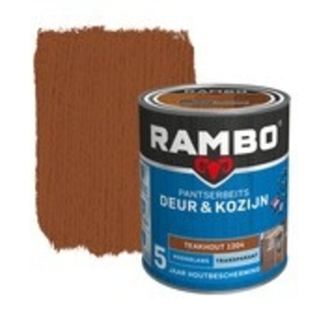 Rambo Pantserbeits Deur & Kozijn Transparant Hoogglans 750 ml