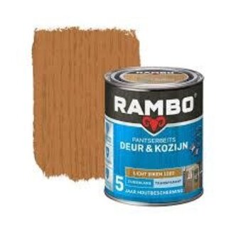 Rambo Pantserbeits Deur & Kozijn Transparant Licht Eiken 1202 Zijdeglans 750 ml