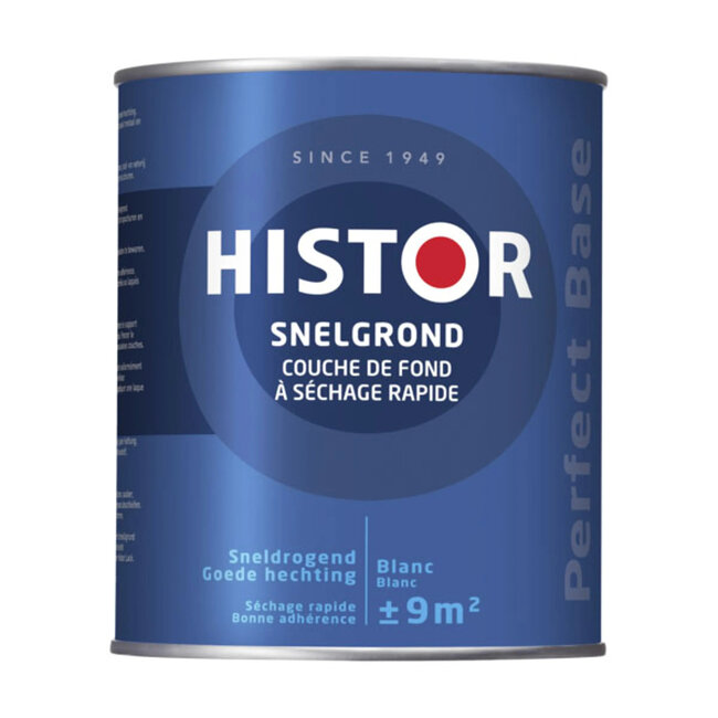 Histor Perfect Base Snelgrond Wit 750 ml