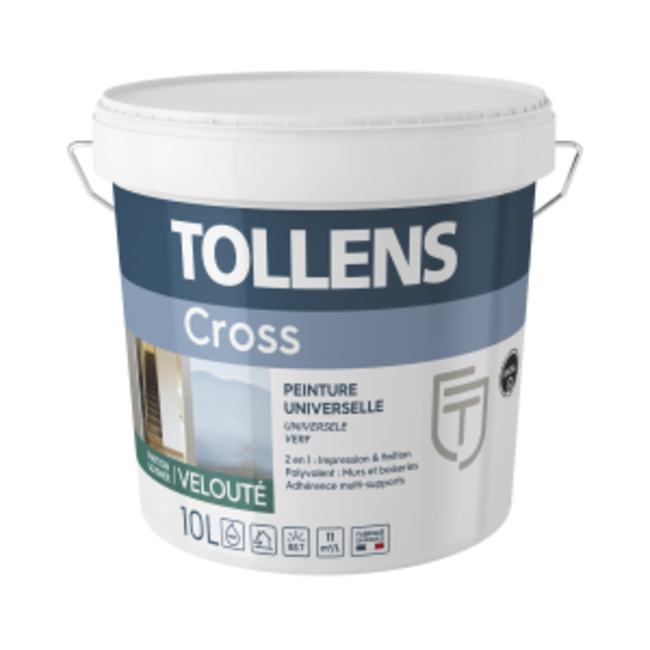 Tollens Cross 2in1 Zijdemat 10 liter
