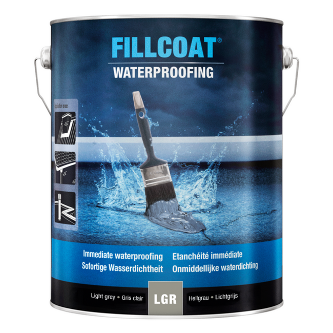 Rust-Oleum Fillcoat Waterproofing Lichtgrijs
