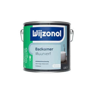 Wijzonol Badkamer Muurverf BIOseries 2,5 liter