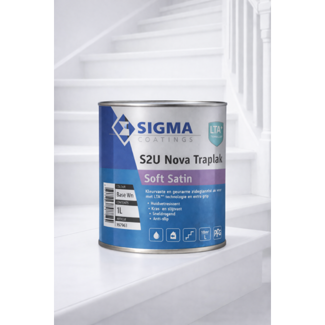 Sigma S2U Nova Traplak Soft Satin 1 liter
