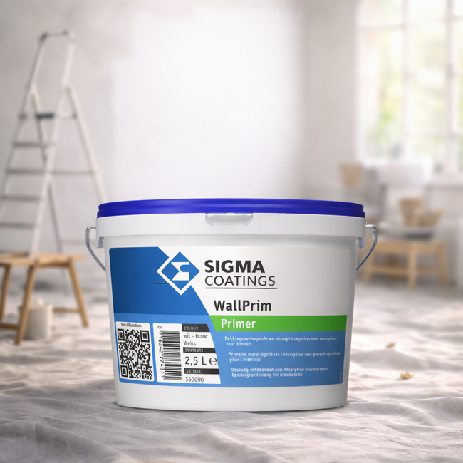 Sigma WallPrim Primer Wit  2,5 liter