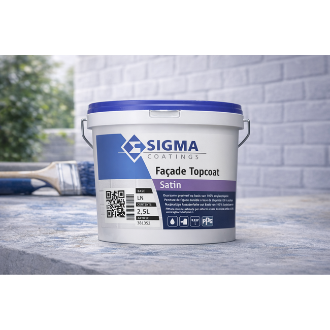 Sigma Facade Topcoat Satin 2,5 liter