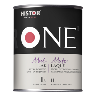 Histor One Lak Acryl Mat 1 liter