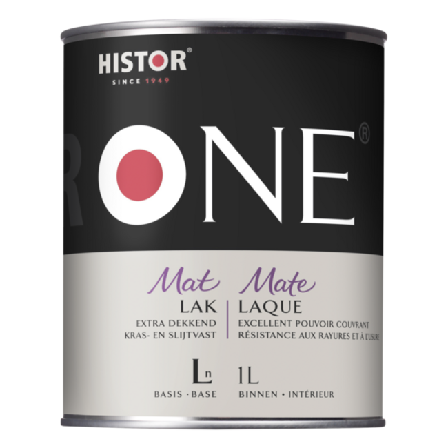 Histor One Lak Acryl Mat 1 liter