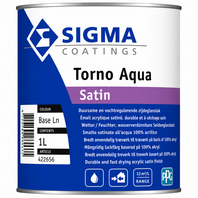 Sigma Torno Aqua Satin 1 liter