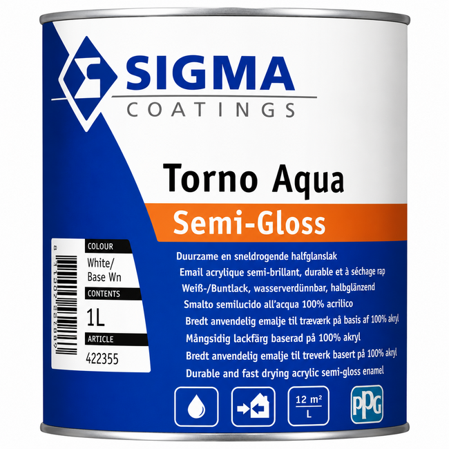 Sigma Torno Aqua Semi-Gloss 1 liter