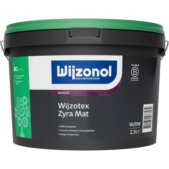 Wijzonol Wijzotex Zyra Mat 2,5 liter