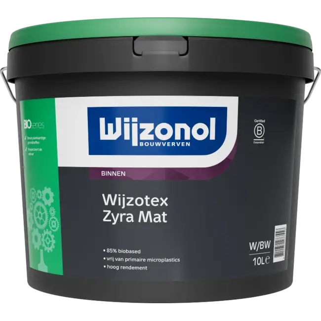 Wijzonol Wijzotex Zyra Mat 10 liter