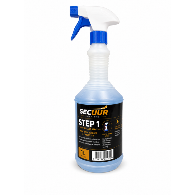 Secuur Coatings Step 1 Spray Allesreiniger & Ontvetter 1 liter