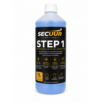 Secuur Coatings Step 1 Concentraat Allesreiniger & Ontvetter 1 liter