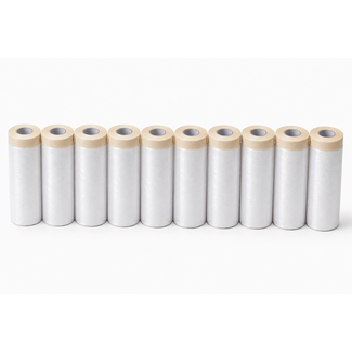 Secuur Coatings RenoMask Cover Afplaktape met Afdekfolie 2700mm x 20 m