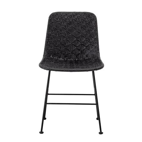 Bloomingville Stoel Kitty black rattan Bloomingville Stoel Kitty black rattan