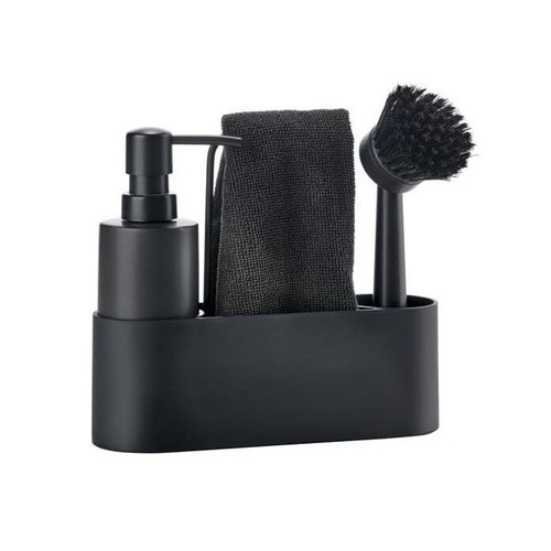 Zone Denmark Zone dishwashing set black 4 dlg Zone Denmark Zone dishwashing set black 4 dlg