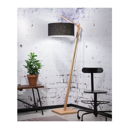 It's about Romi vloerlamp Andes bamboe/linnen
