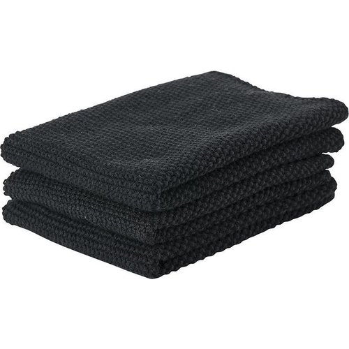 Zone Denmark Dish cloth 3 pcs. black Zone Denmark Dish cloth 3 pcs. black