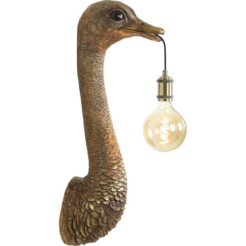 light & Living Wandlamp Struisvogel L antiek brons light & Living Wandlamp Struisvogel L antiek brons