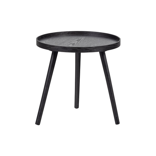 Woood bijzettafel Mesa zwart 45cm Woood bijzettafel Mesa zwart 45cm