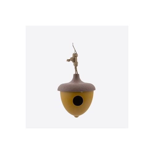 LivWise Vogelhuisje eikel Geel LivWise Vogelhuisje eikel Geel