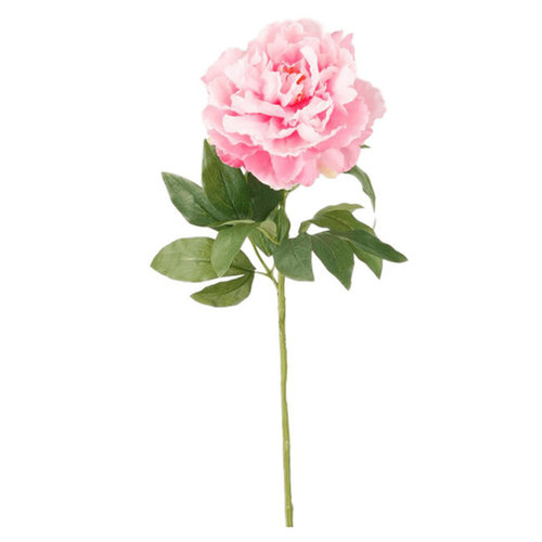 Kunstbloem Peony Single Stem 52 Kunstbloem Peony Single Stem 52