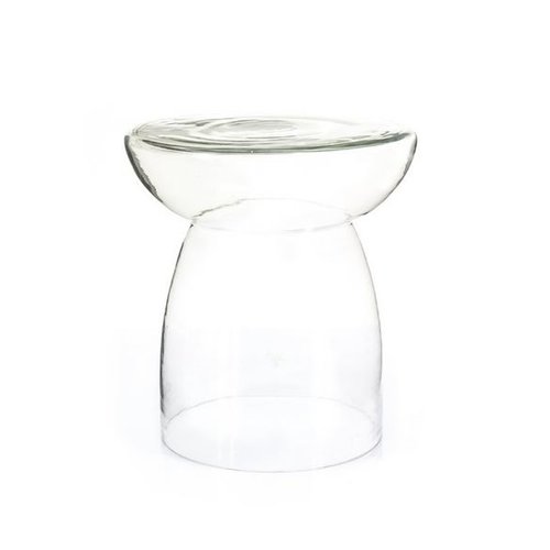 By-Boo Bijzettafel Koti clear glas By-Boo Bijzettafel Koti clear glas