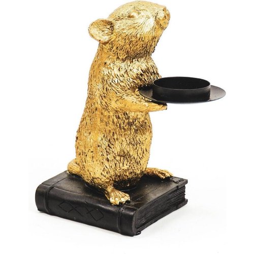 House Vitamin HV kandelaar muis goud House Vitamin HV kandelaar muis goud