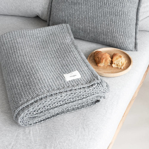 Moyha Plaid Take a rest Grey Moyha Plaid Take a rest Grey