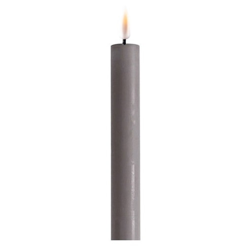DELUXE Homeart LED dinner candle Grey 15cm DELUXE Homeart LED dinner candle Grey 15cm