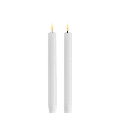 DELUXE Homeart White LED Dinner Candle (2 stuks) DELUXE Homeart White LED Dinner Candle (2 stuks)