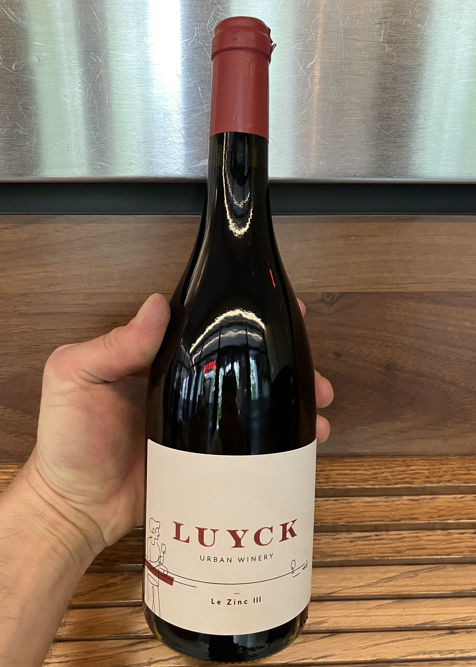 Le Zinc Rouge III 75 cl