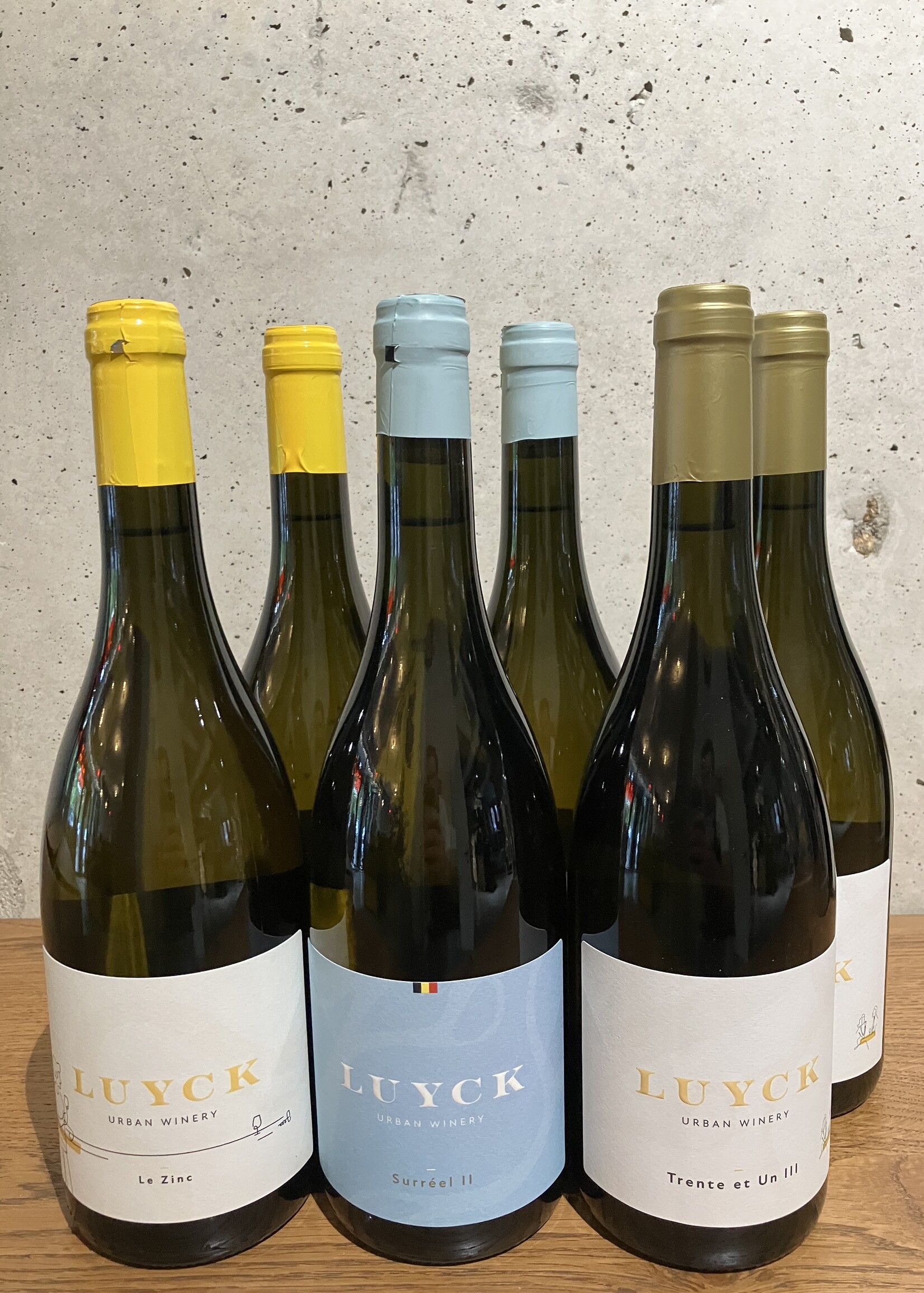 Le carton découvert de blanc Luyck