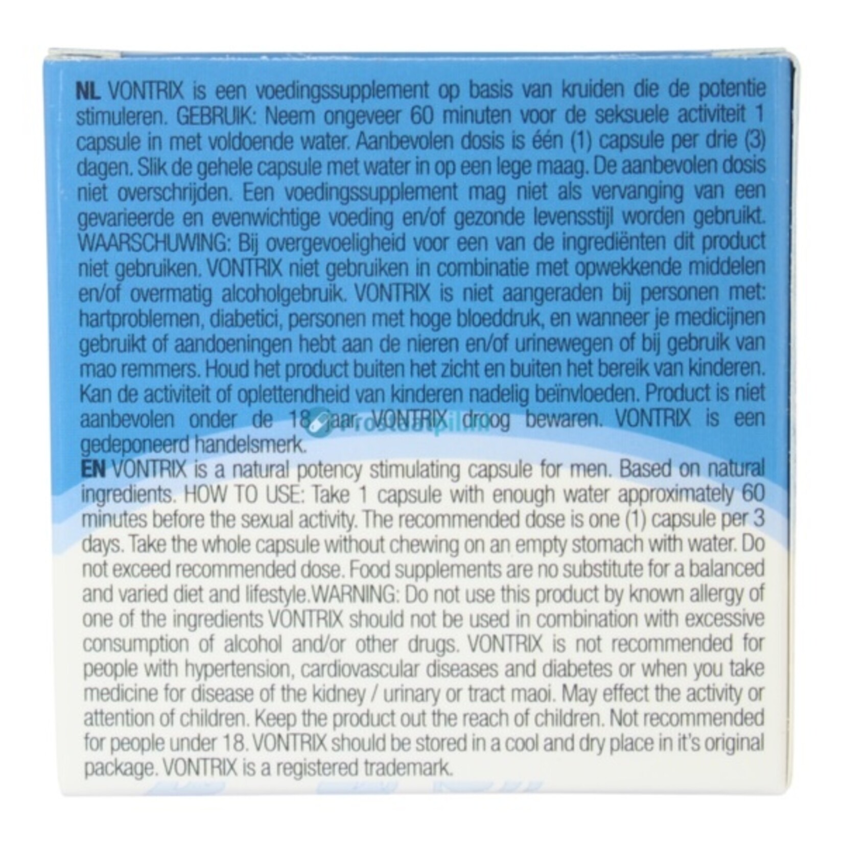 VONTRIX Vontrix Blue Capsules