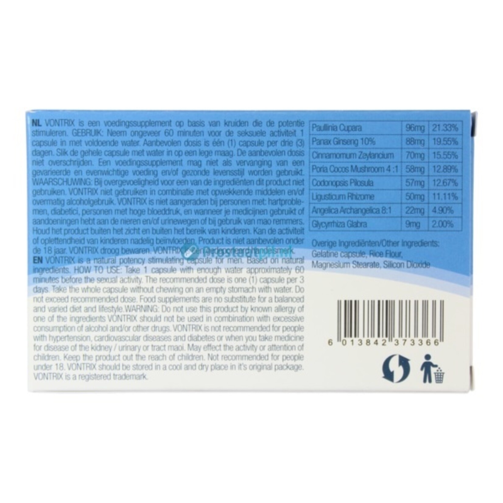 VONTRIX Vontrix Blue Capsules