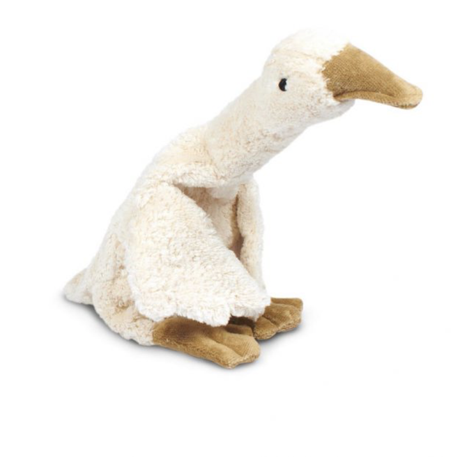 Cuddly animal Goose small |white