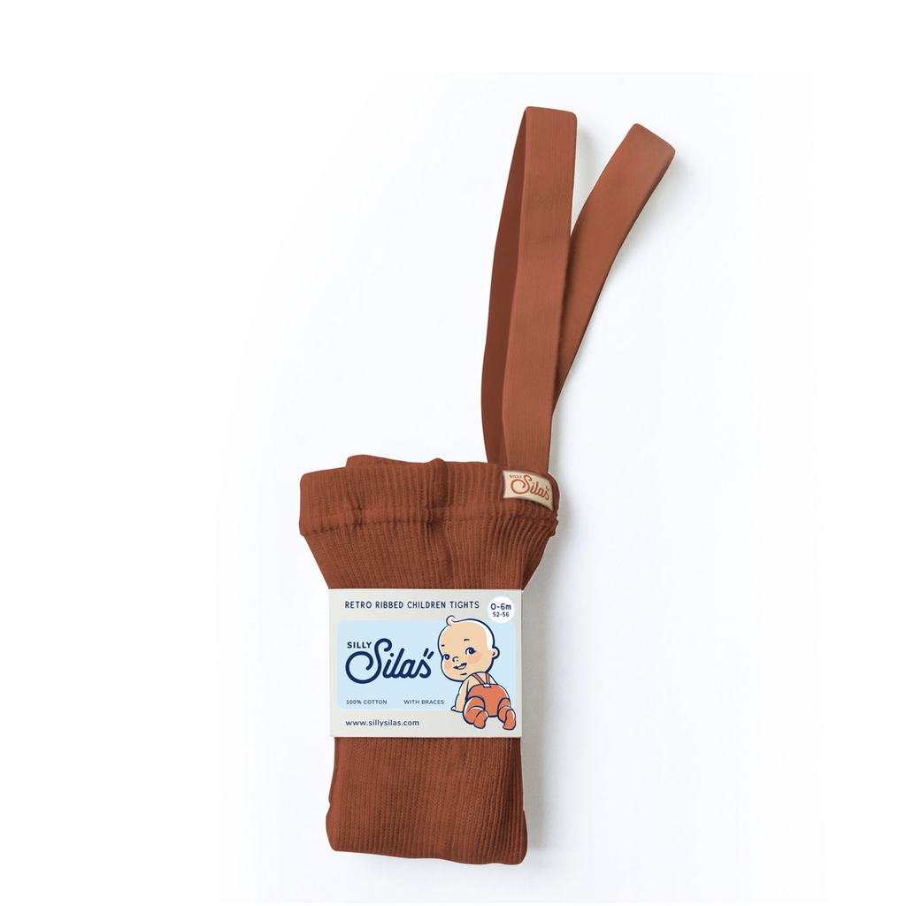 Footed Tights Cinnamon - Mase Conceptstore