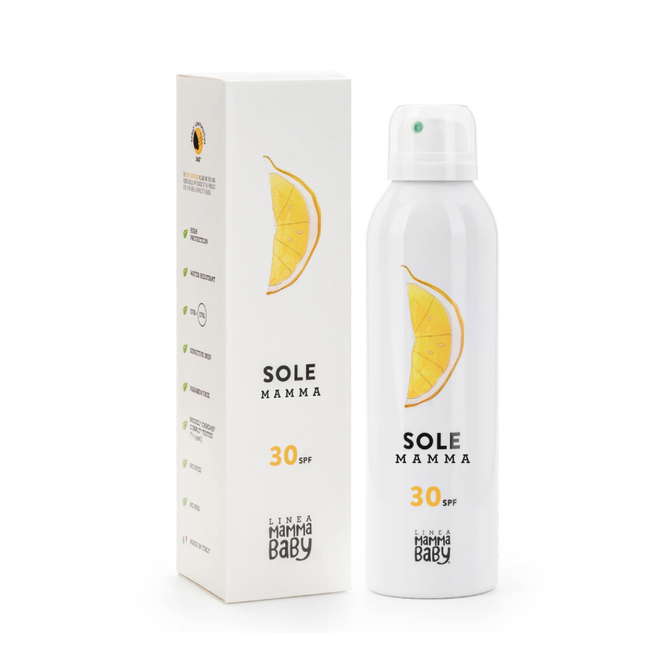 Zonnebrand  30 SPF Mamma