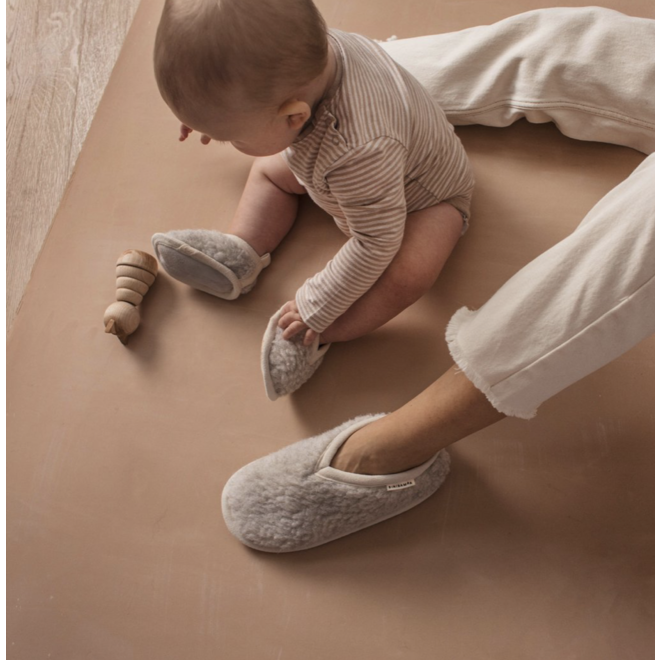 Sheepskin Booties Cloud