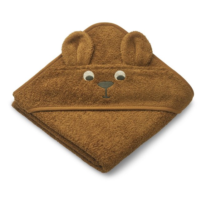 Albert Hooded Towel Kangaroo - Caramel