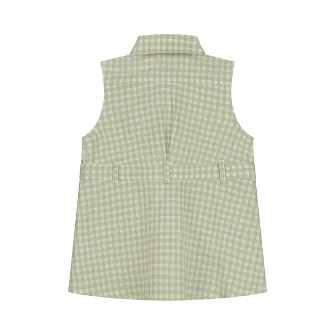 Emanuella Dress Green Check