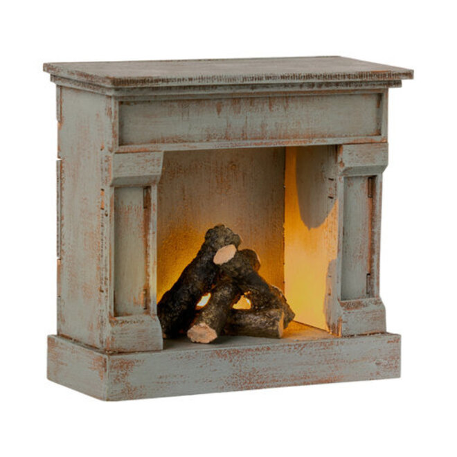 Fireplace - Vintage Blue