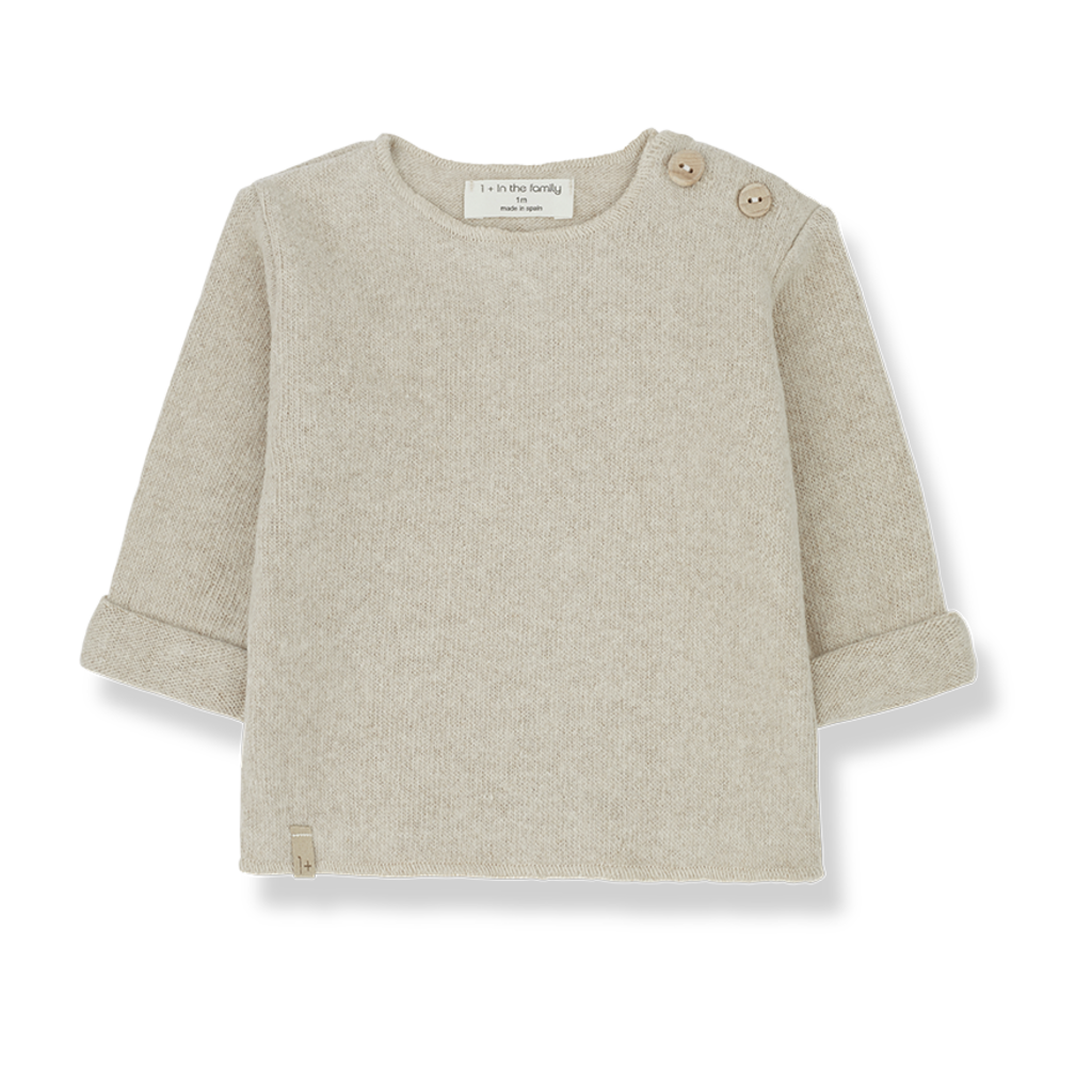 1+ in the Family Chapin Sweater Beige