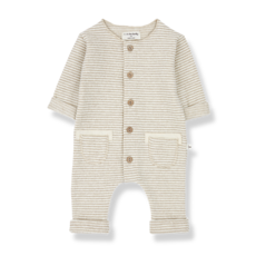 1+ in the Family Archer Jumpsuit Beige