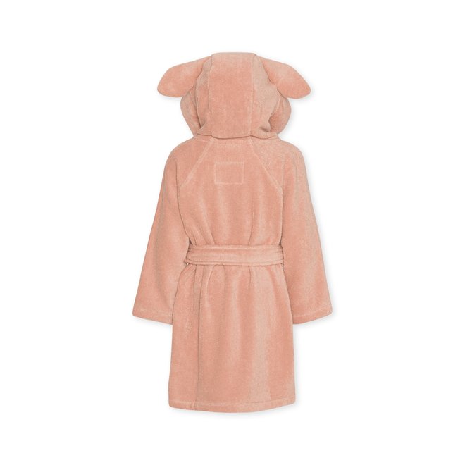 Terry Bathrobe Animal - Rose Bunny