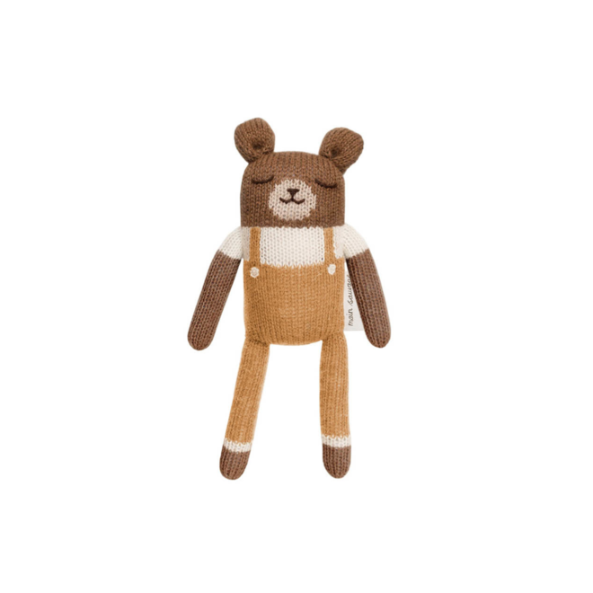 Teddy Soft Toy Ochre