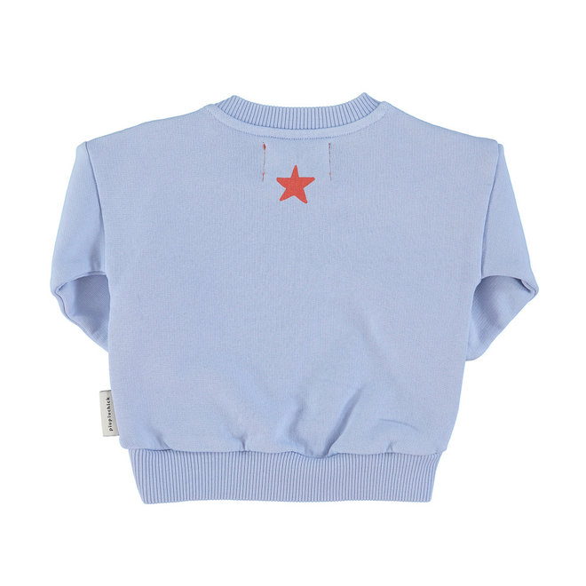 Unisex Sweatshirt - Sea Print Blue