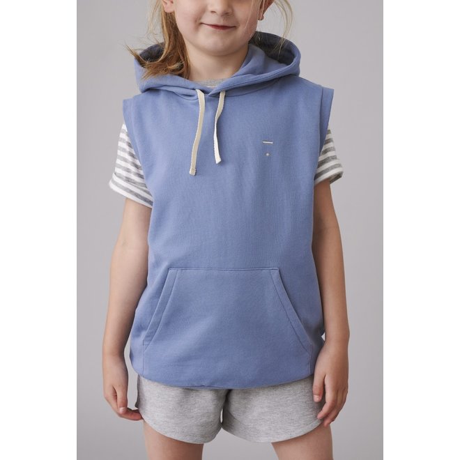 Hooded vest - Lavender